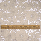 OKEO-TEX Guipure Lace Trim Polyester Milk Fiber Embroidery Lace Trim