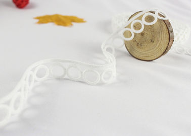 Simple Round Vintage Cotton Lace Trim With Hollowed Out For Clothing Decorative