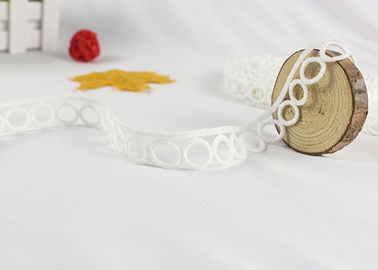 Simple Round Vintage Cotton Lace Trim With Hollowed Out For Clothing Decorative