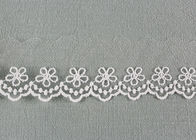 Custom Lace Design Nylon Lace Trim Flower Embroidery Lace Ribbon For Tulle Dress